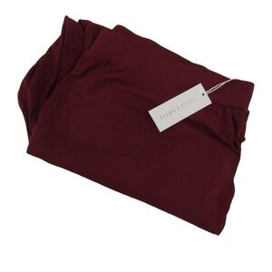 Cozy Earth Bamboo Jogger Pants Mens XXXL Burgundy Soft Elastic Waist Lounge
